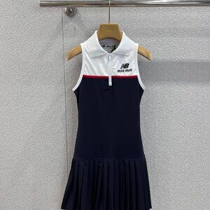 Miu Miu × New Balance Polo Shirt Dress